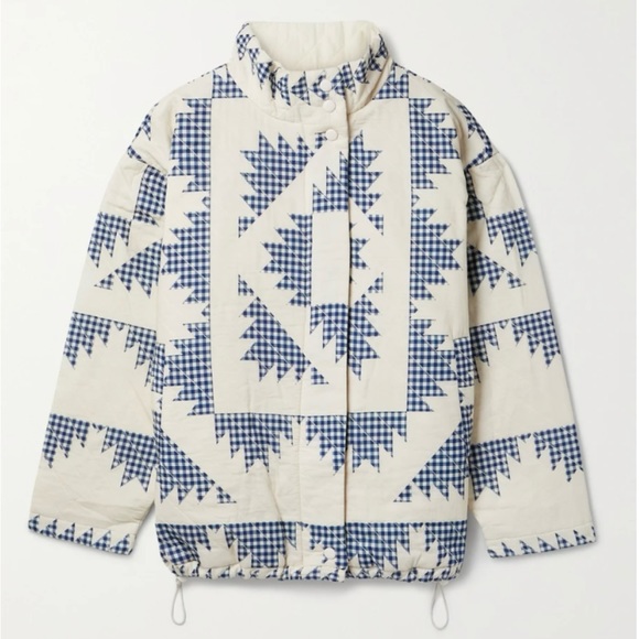 ISO - Sea New York Multi Gloucester Gingham Puffer Jacket - Picture 1 of 1